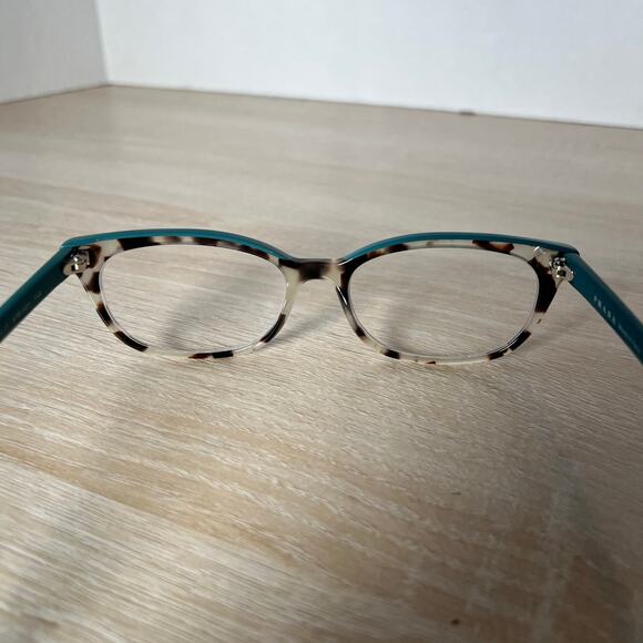 Prada VPR13V 475-1O1 Eyeglasses Teal Frames 53-17-145 Italy - Picture 5 of 8